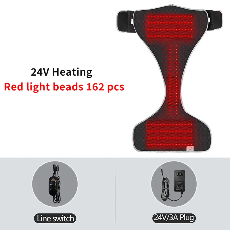 Red Light Winter Heated Thermal Underwear Men Women Electric Heating Winter Anti-Cold Thermal Underwear Heating Triangle Pants