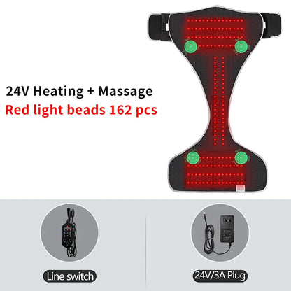 Red Light Winter Heated Thermal Underwear Men Women Electric Heating Winter Anti-Cold Thermal Underwear Heating Triangle Pants