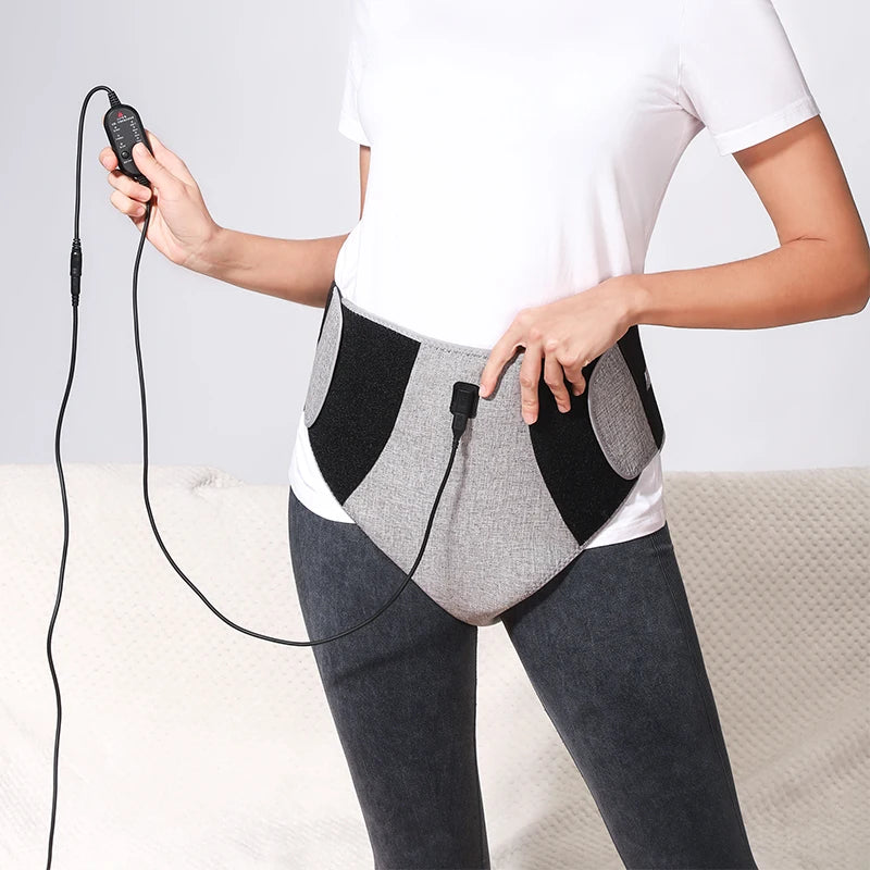 Red Light Winter Heated Thermal Underwear Men Women Electric Heating Winter Anti-Cold Thermal Underwear Heating Triangle Pants